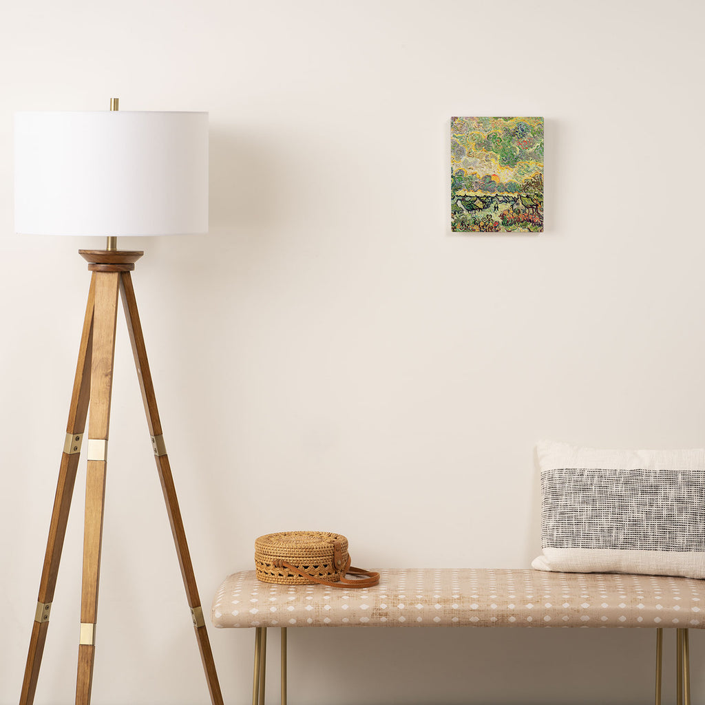 Vincent van Gogh Autumn Landscape Canvas Print Gallery Image 2