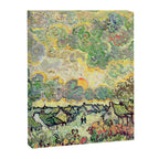 Vincent van Gogh Autumn Landscape Canvas Print Gallery Image 8