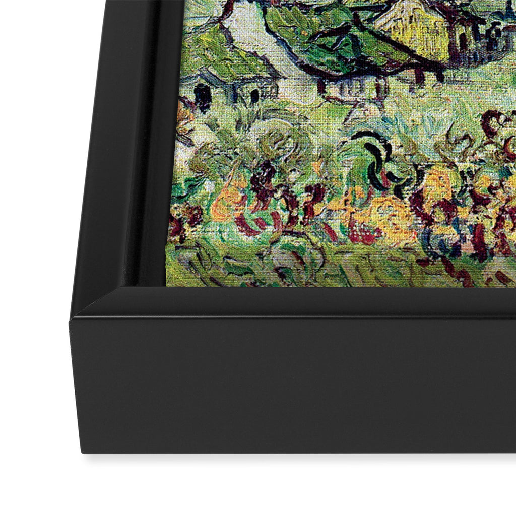 Vincent van Gogh Autumn Landscape Framed Canvas Print Gallery Image 3