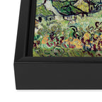 Vincent van Gogh Autumn Landscape Framed Canvas Print Gallery Image 3