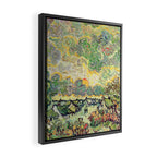 Vincent van Gogh Autumn Landscape Framed Canvas Print Gallery Image 2