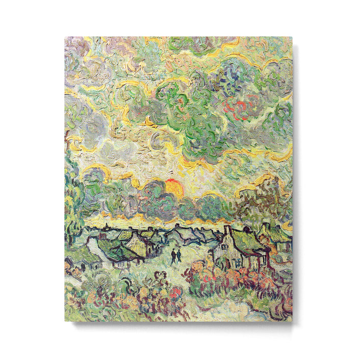 Vincent van Gogh Autumn Landscape Metal Print Gallery Image 1