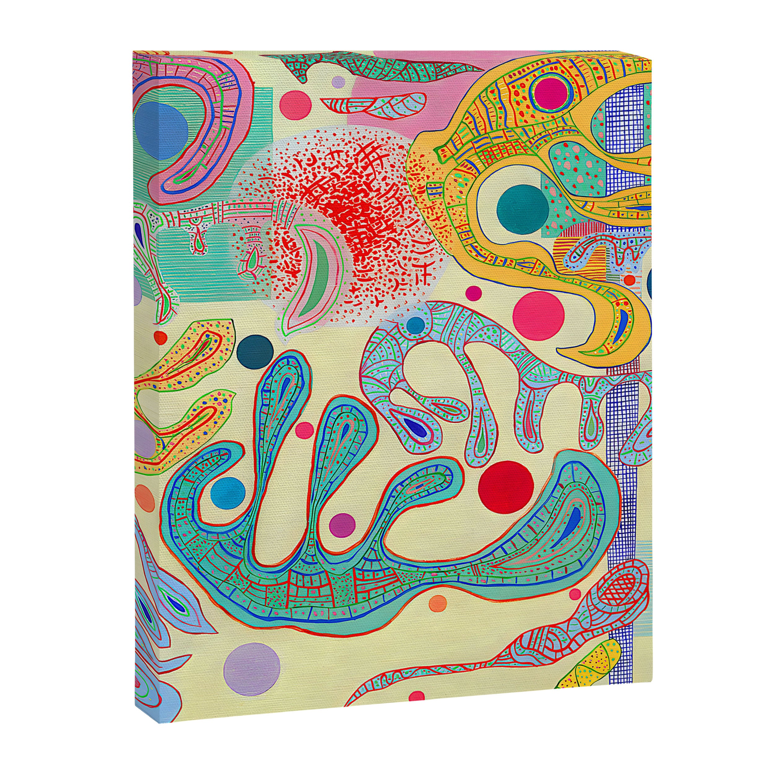 Wassily Kandinsky - Capricious Forms Canvas Print Gallery Image 8