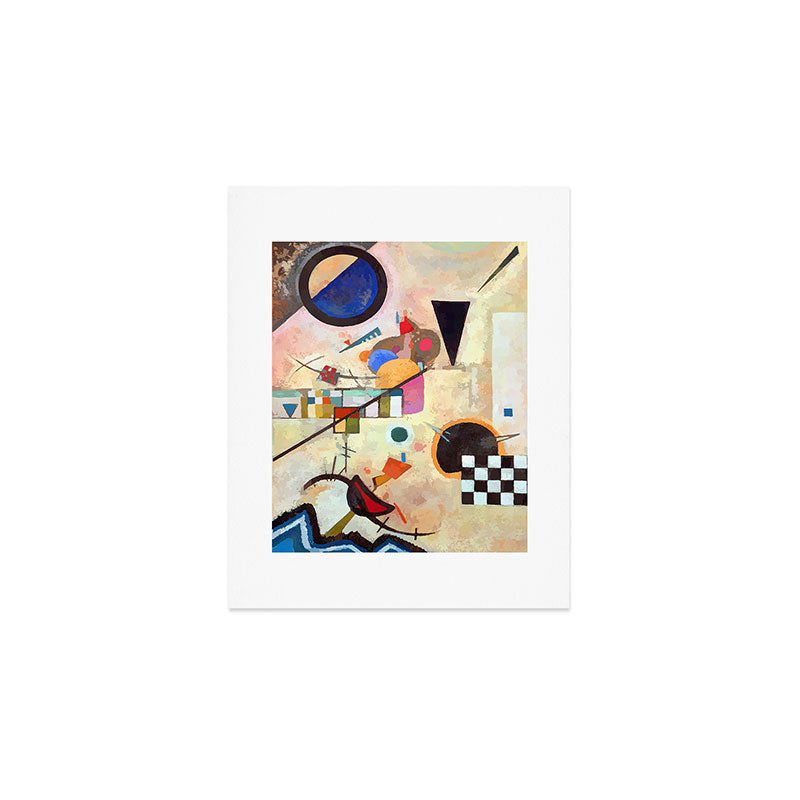 Wassily Kandinsky Opposing Accords Art Print Gallery Image 1