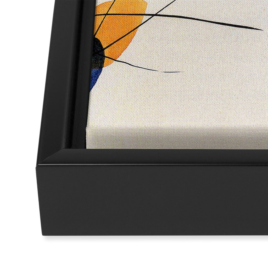 Wassily Kandinsky Simple Framed Canvas Print Gallery Image 3