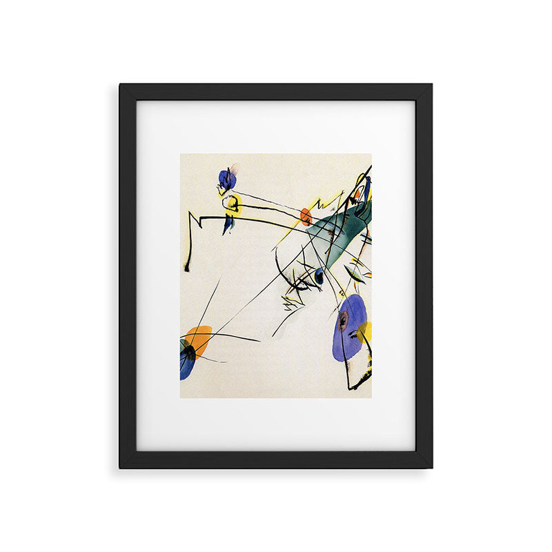 Wassily Kandinsky Simple Framed Art Print Gallery Image 6