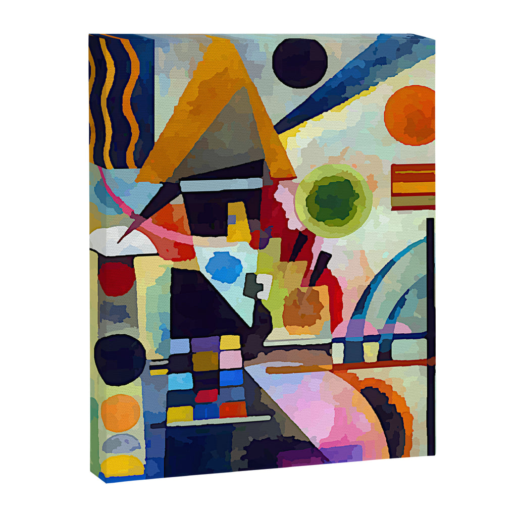 Wassily Kandinsky Swinging Canvas Print Gallery Image 6