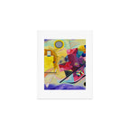 Wassily Kandinsky Yellow Red Blue Art Print Gallery Image 1
