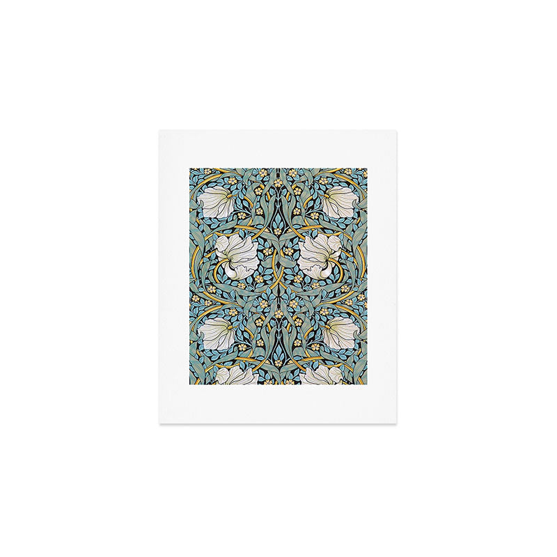 William Morris Pimpernel Wallpaper Design Art Print Gallery Image 1