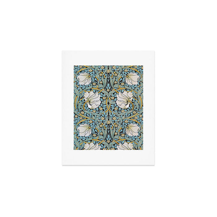 William Morris Pimpernel Wallpaper Design Art Print Gallery Image 1