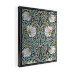 William Morris Pimpernel Wallpaper Design Framed Canvas Print Gallery Image 2