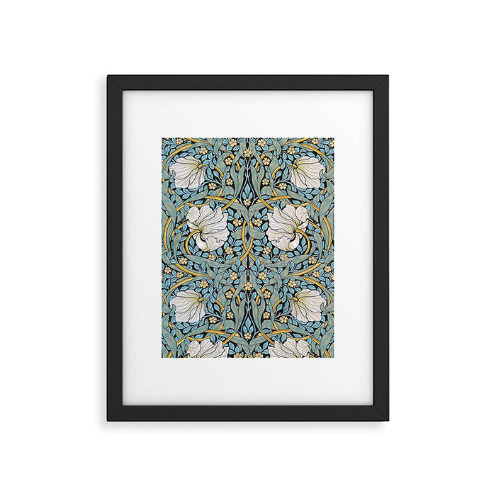 William Morris Pimpernel Wallpaper Design Framed Art Print Gallery Image 1