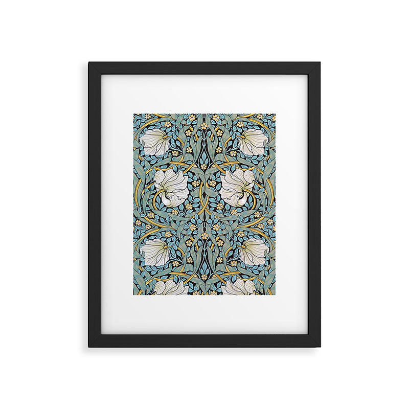 William Morris Pimpernel Wallpaper Design Framed Art Print Gallery Image 5