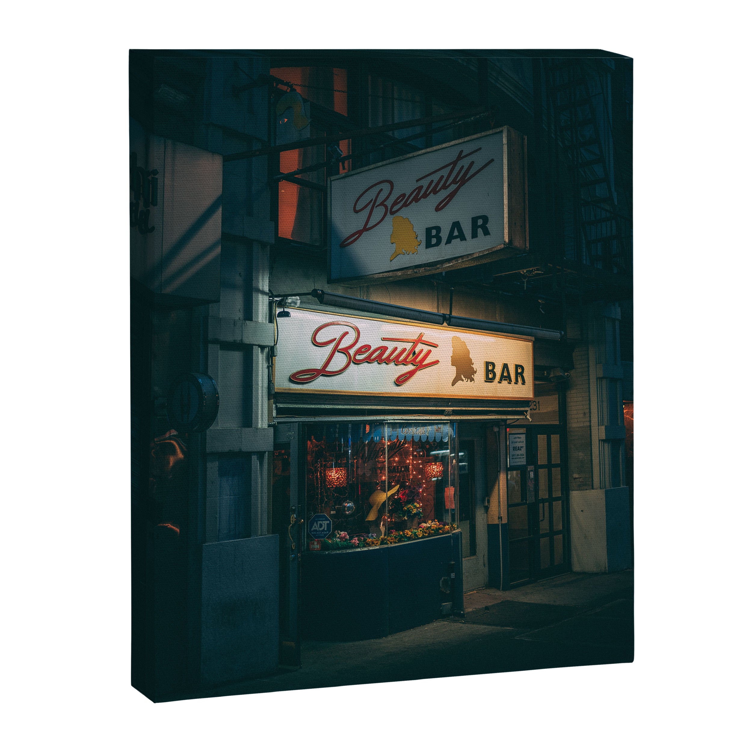 Beauty Bar, East Village Canvas Print Gallery Image 6