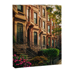 Bed-Stuy Brownstones 01 Canvas Print Gallery Image 6