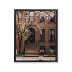 Brooklyn Heights Brownstones 03 Framed Canvas Print Gallery Image 6