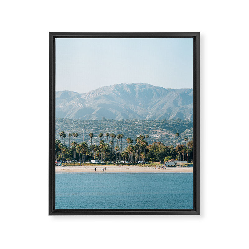 Coastal Santa Barbara 01 Framed Canvas Print Gallery Image 6