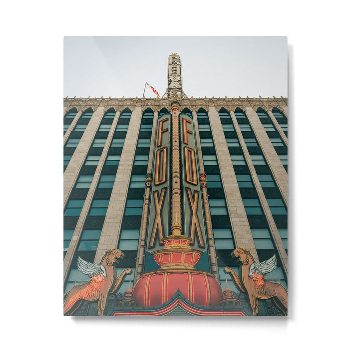 Fox Theater, Detroit 02 Metal Print Gallery Image 1