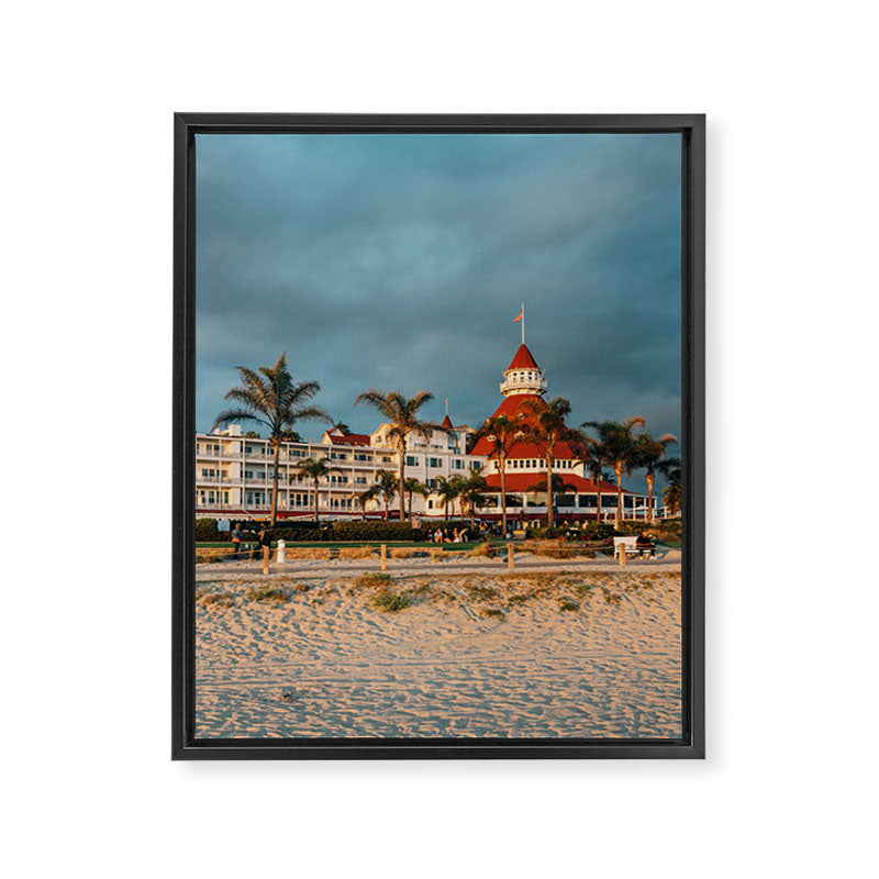 Hotel del Coronado 02 Framed Canvas Print Gallery Image 6