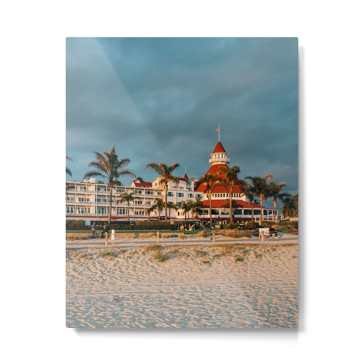 Hotel del Coronado 02 Metal Print Gallery Image 4