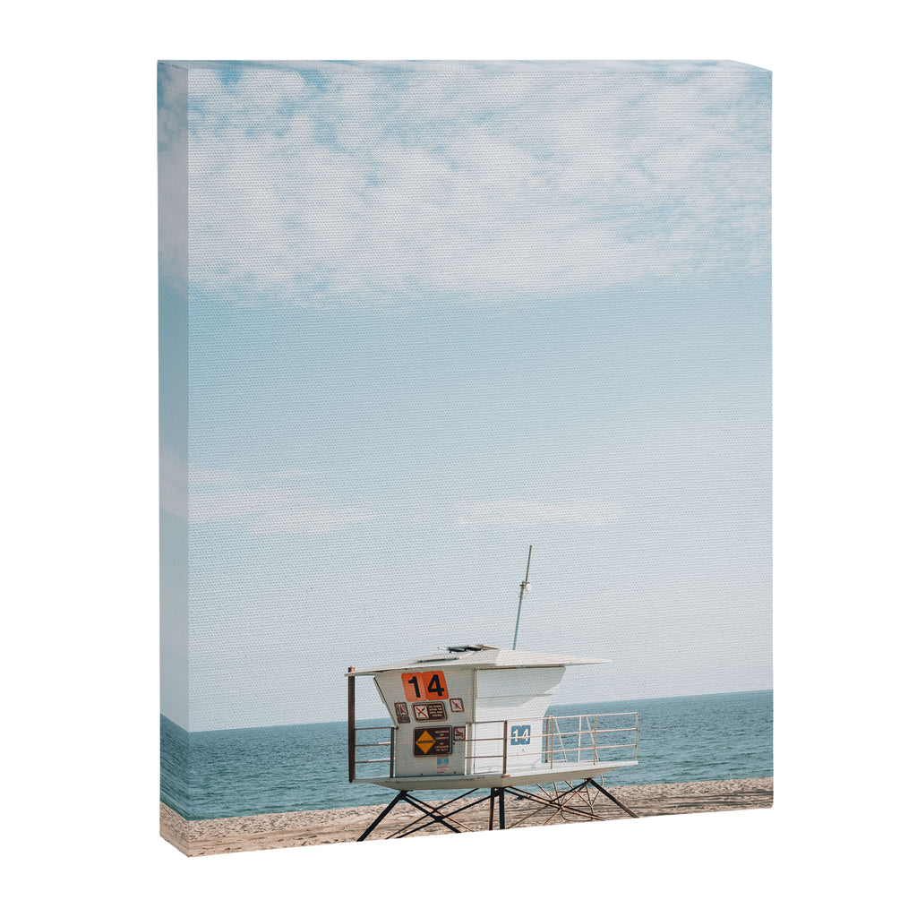 Lifeguard Stand, Malibu 01 Canvas Print Gallery Image 6