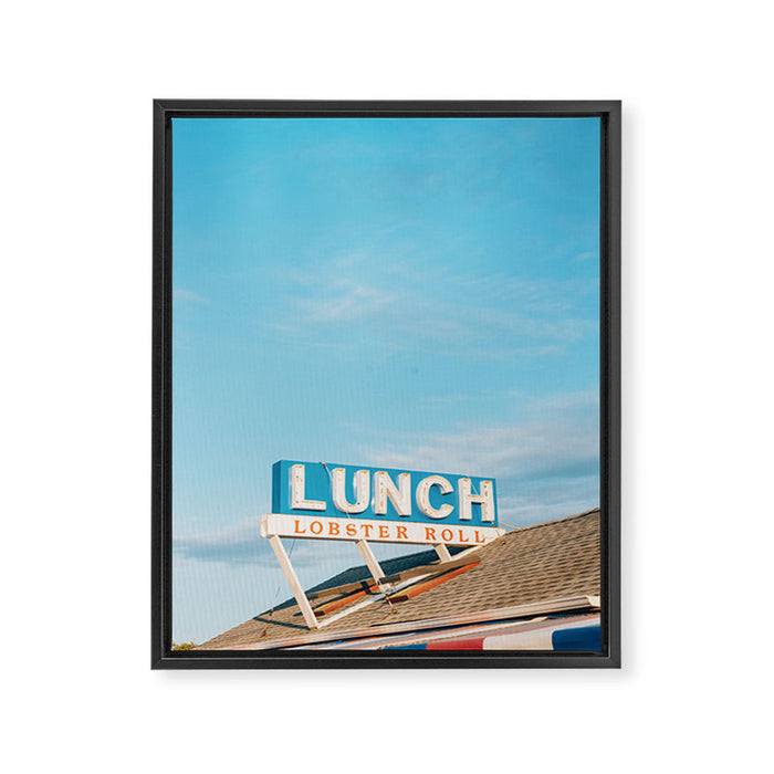 Lobster Roll 02 Framed Canvas Print Gallery Image 1