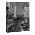 New York Public Library 01 B&W Canvas Print Gallery Image 6