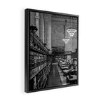 New York Public Library 01 B&W Framed Canvas Print Gallery Image 2