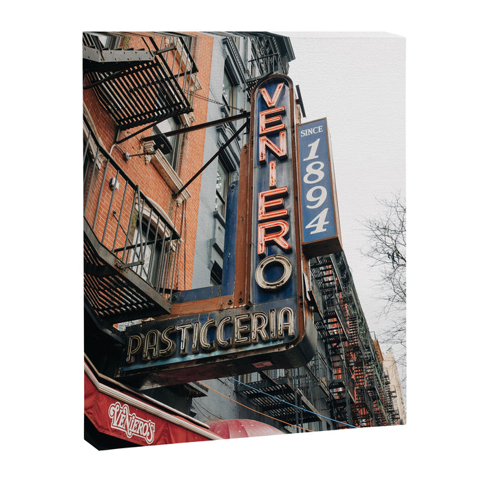 Veniero, East Village 02 Canvas Print Gallery Image 1