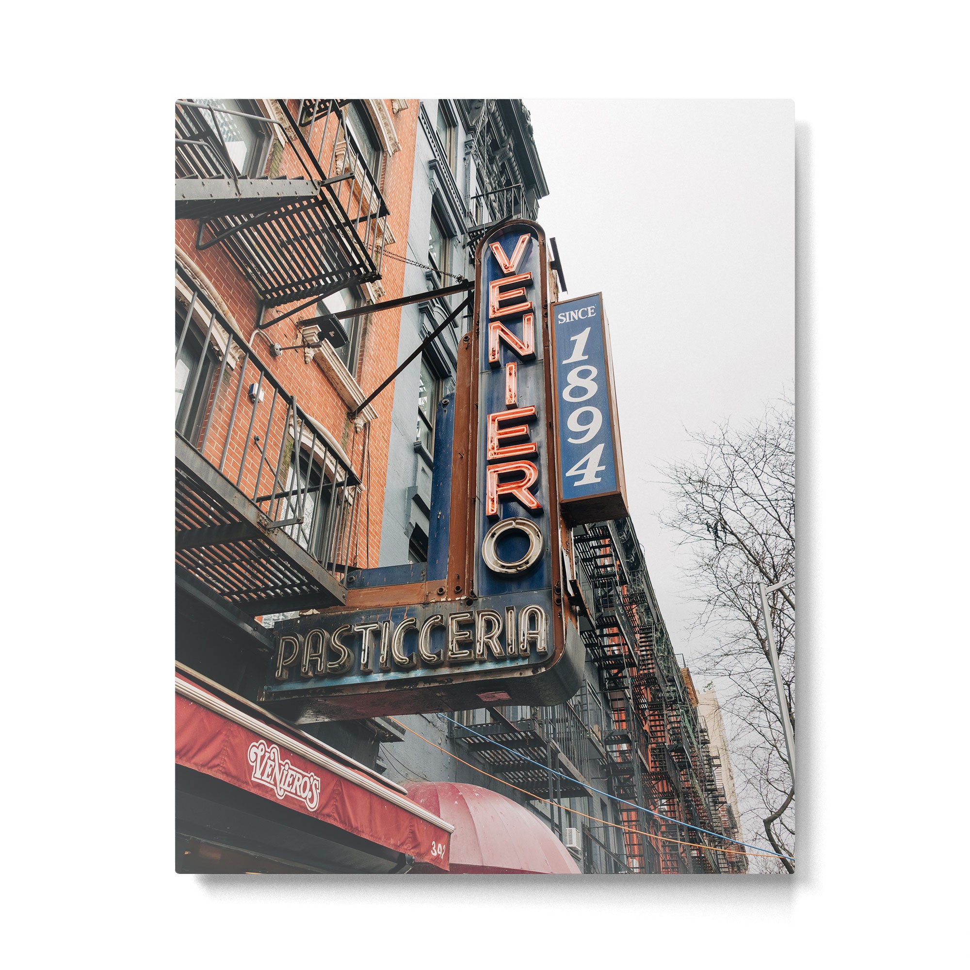 Veniero, East Village 02 Metal Print Gallery Image 4