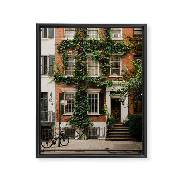 West Village Residential 11 Framed Canvas Print Gallery Image 1