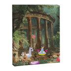 18th Century Pool Party Canvas Print Gallery Image 6