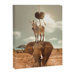 African Friends Canvas Print Gallery Image 6