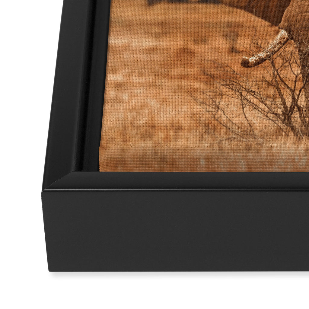 African Friends Framed Canvas Print Gallery Image 3