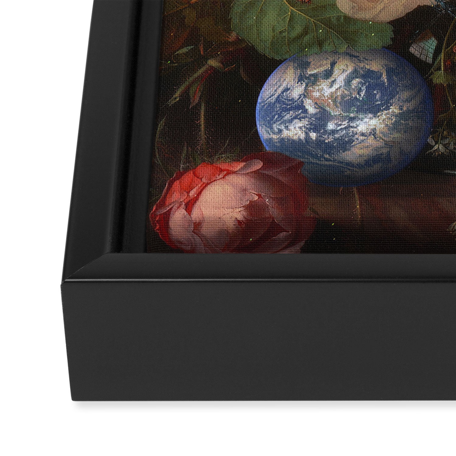 Bouquet of Planets Framed Canvas Print Gallery Image 3