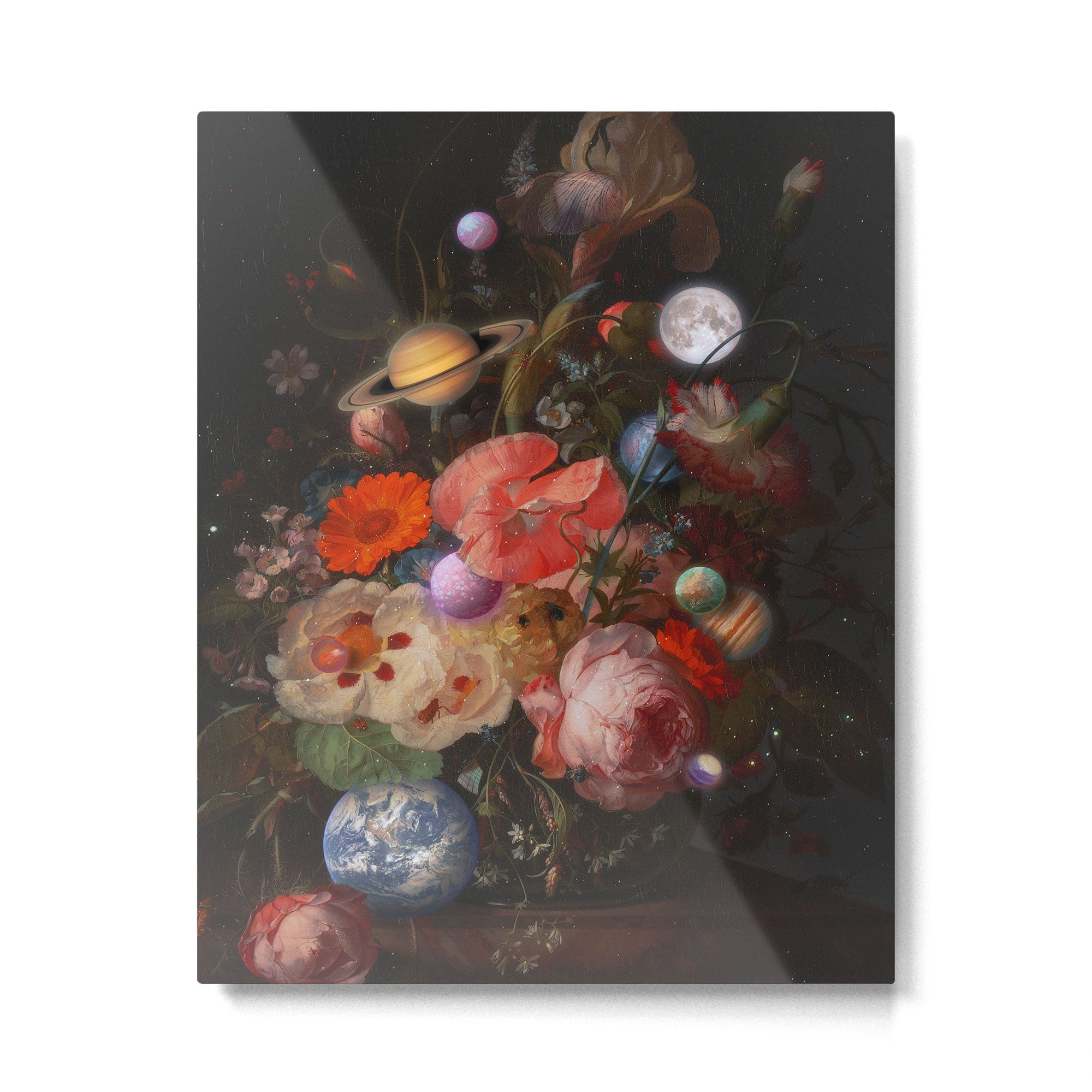 Bouquet of Planets Metal Print Gallery Image 4