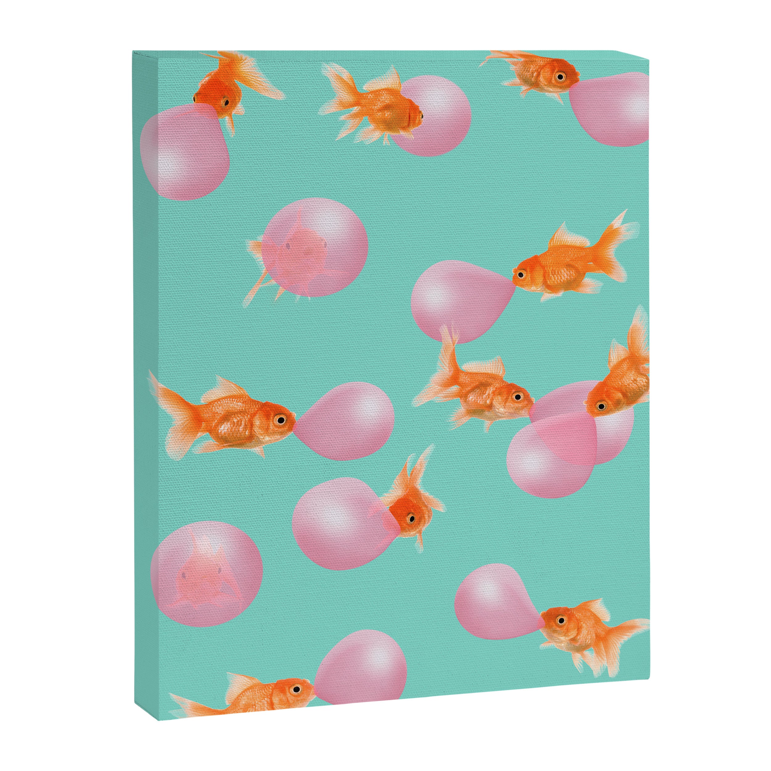 BUBBLEGUM GOLDFISH Canvas Print Gallery Image 8