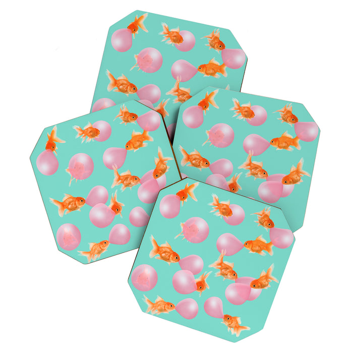 BUBBLEGUM GOLDFISH Coaster Gallery Image 1