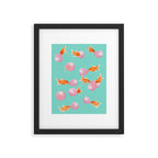 BUBBLEGUM GOLDFISH Framed Art Print Gallery Image 4
