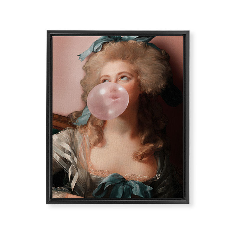 BUBBLEGUM PRINCESS Framed Canvas Print Gallery Image 6