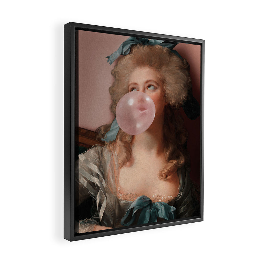 BUBBLEGUM PRINCESS Framed Canvas Print Gallery Image 2
