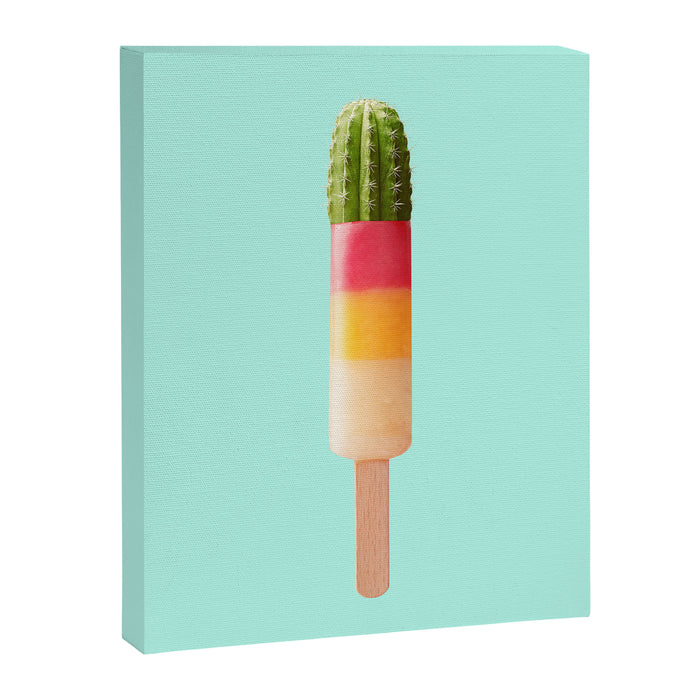 CACTUS POPSICLE Canvas Print Gallery Image 1
