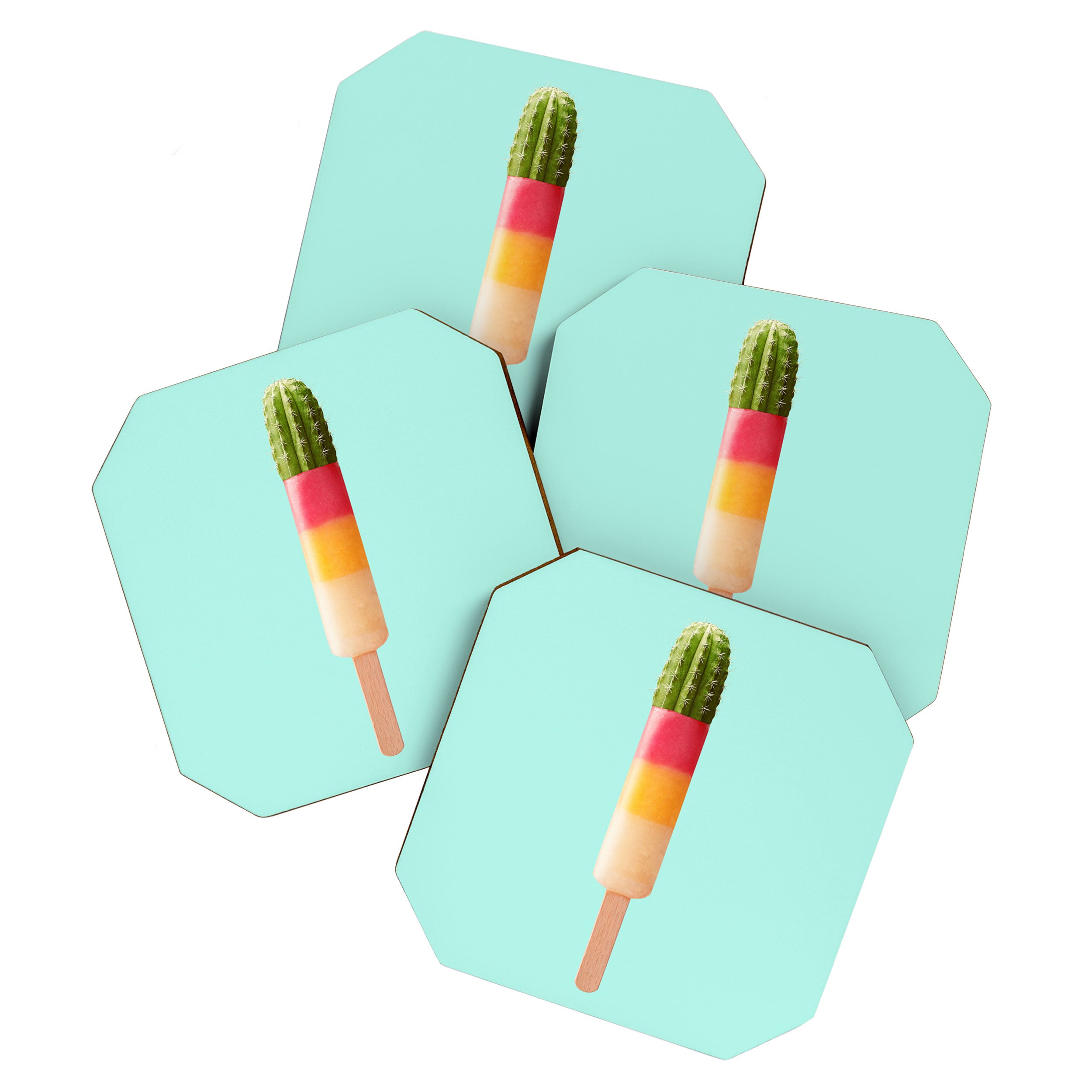 CACTUS POPSICLE Coaster Gallery Image 1