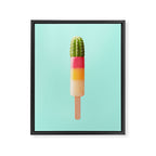 CACTUS POPSICLE Framed Canvas Print Gallery Image 6