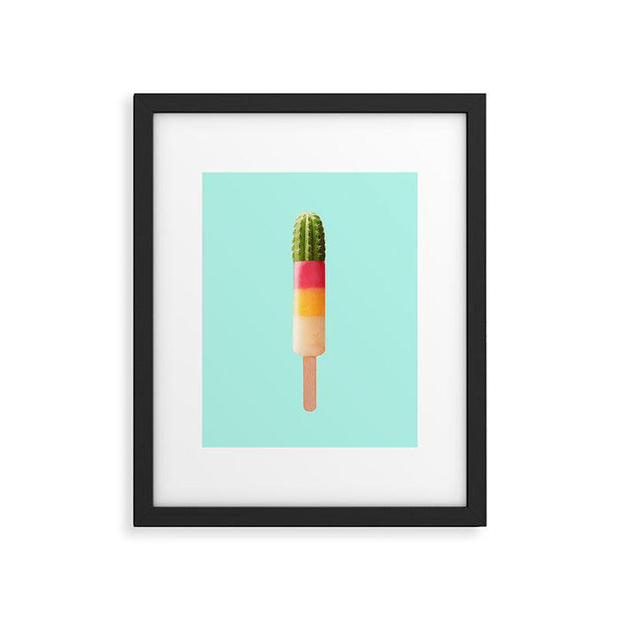 CACTUS POPSICLE Framed Art Print Gallery Image 1