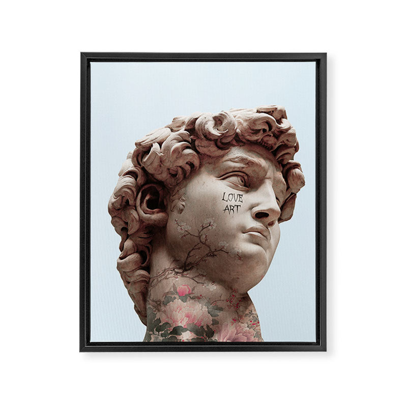 DAVID LOVES ART Framed Canvas Print Gallery Image 6
