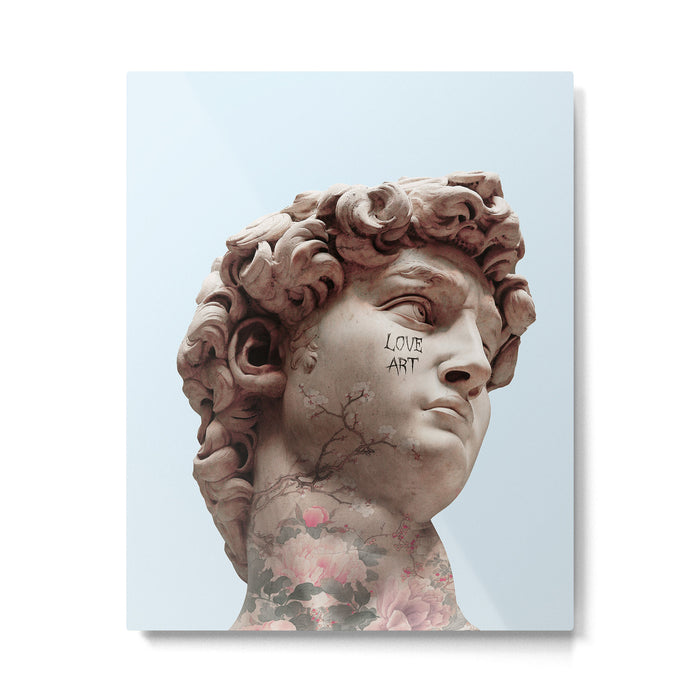 DAVID LOVES ART Metal Print Gallery Image 1