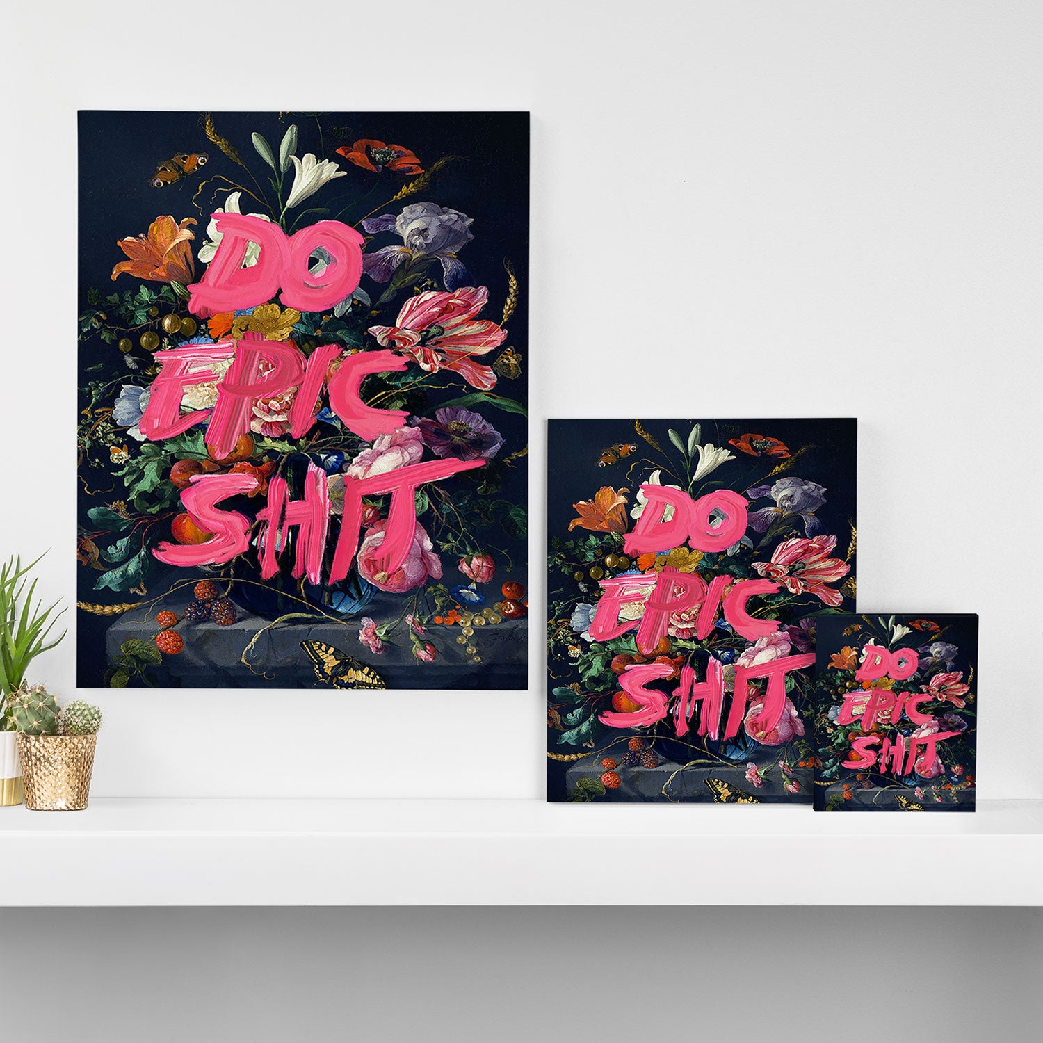 Do Epic Shit Canvas Print Gallery Image 3