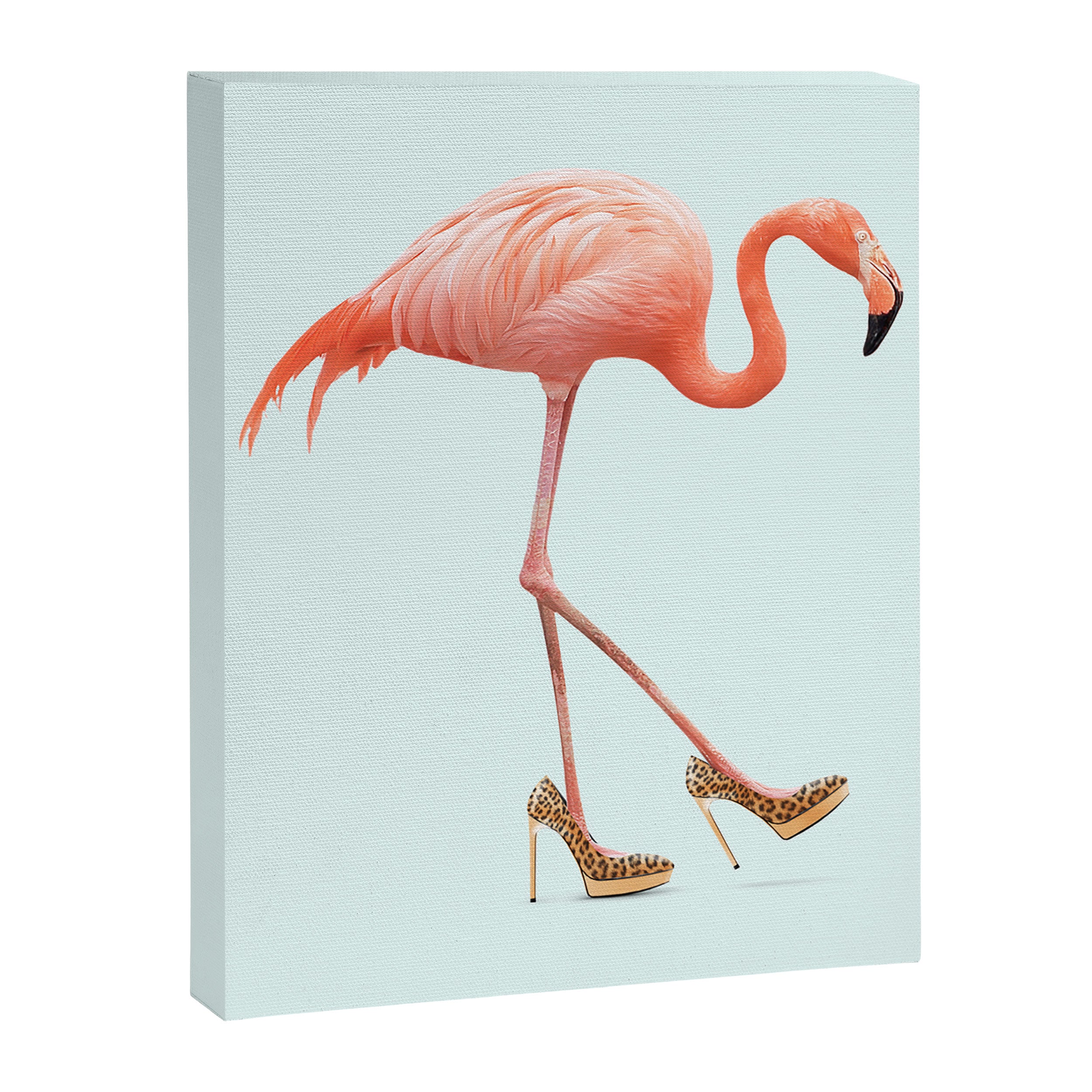 FANCY FLAMINGO Canvas Print Gallery Image 6