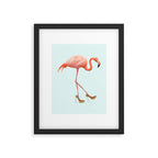 FANCY FLAMINGO Framed Art Print Gallery Image 5
